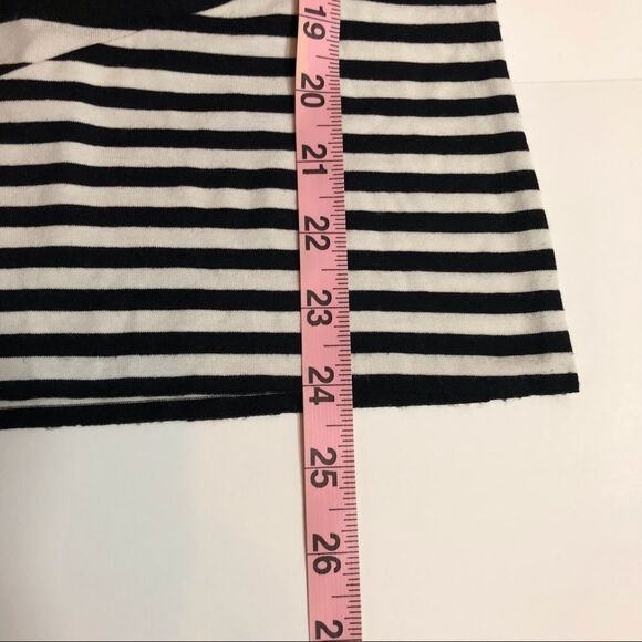 Bailey 44 Black and White Short Sleeve Top - Picture 5 of 7